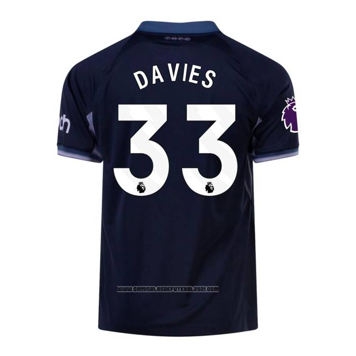 Camisola Tottenham Hotspur Jogador Davies 2º 2023-2024